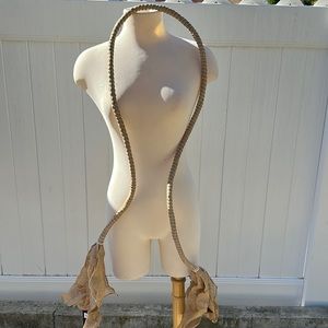 Pakistani CHINYERE golden dupatta